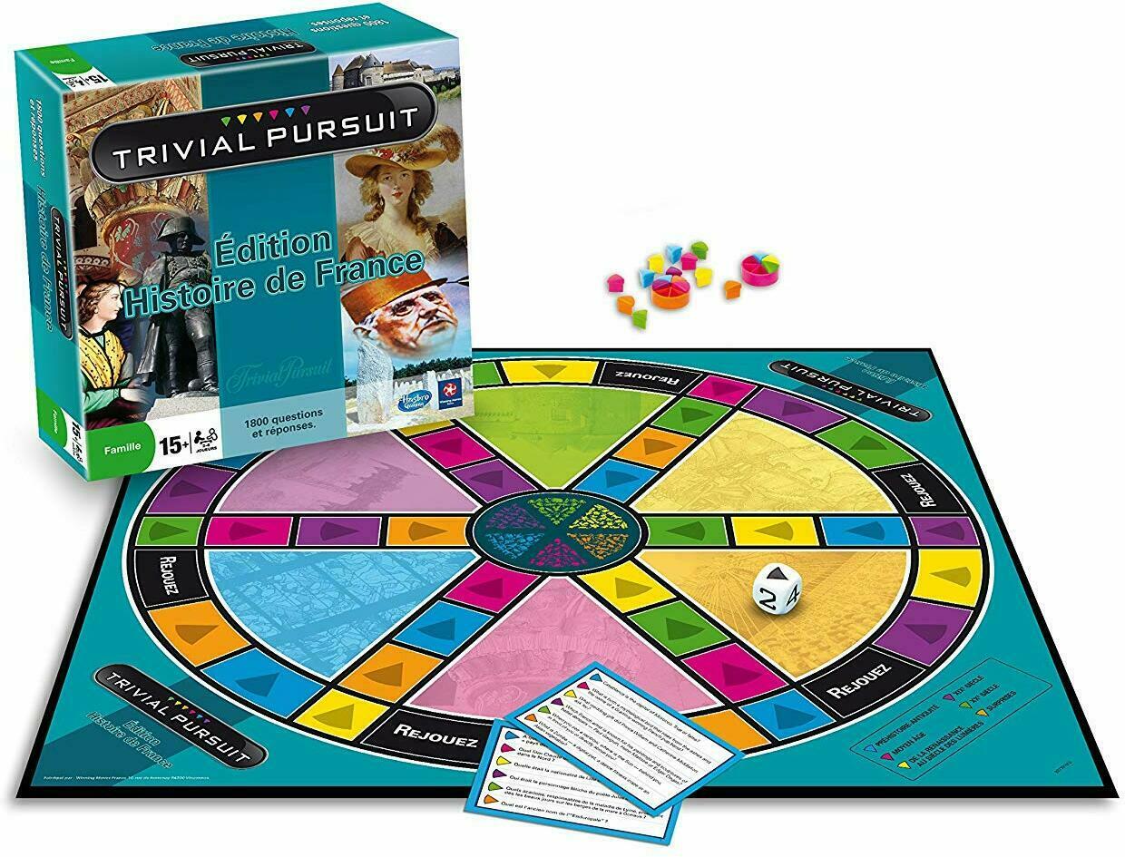 Trivial Pursuit: Édition Histoire de France Eclate