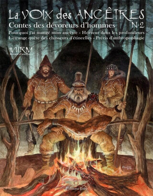 Würm: Le Jeu de Rôle dans le Préhistoire - La Voix des Ancêtres N°2 Cover