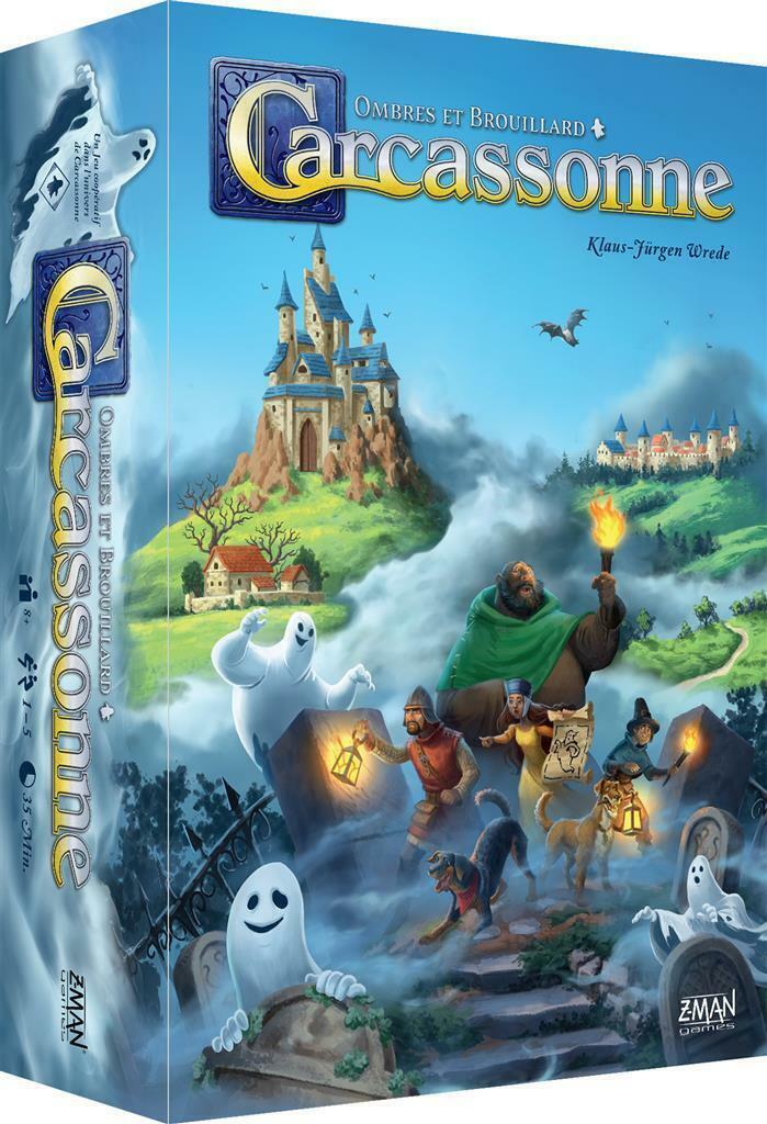 Carcassonne: Ombres et Brouillard Cover 3d