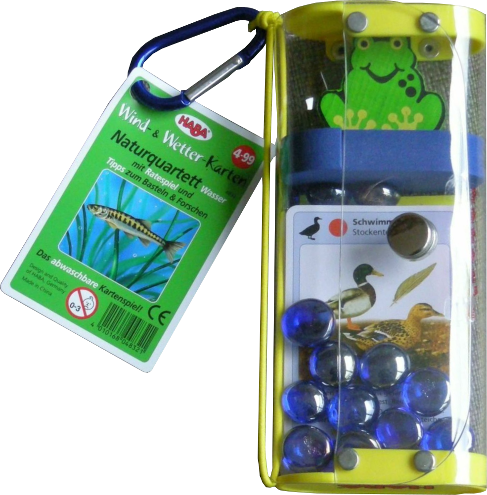 Naturquartett Wasser Cover Transparent