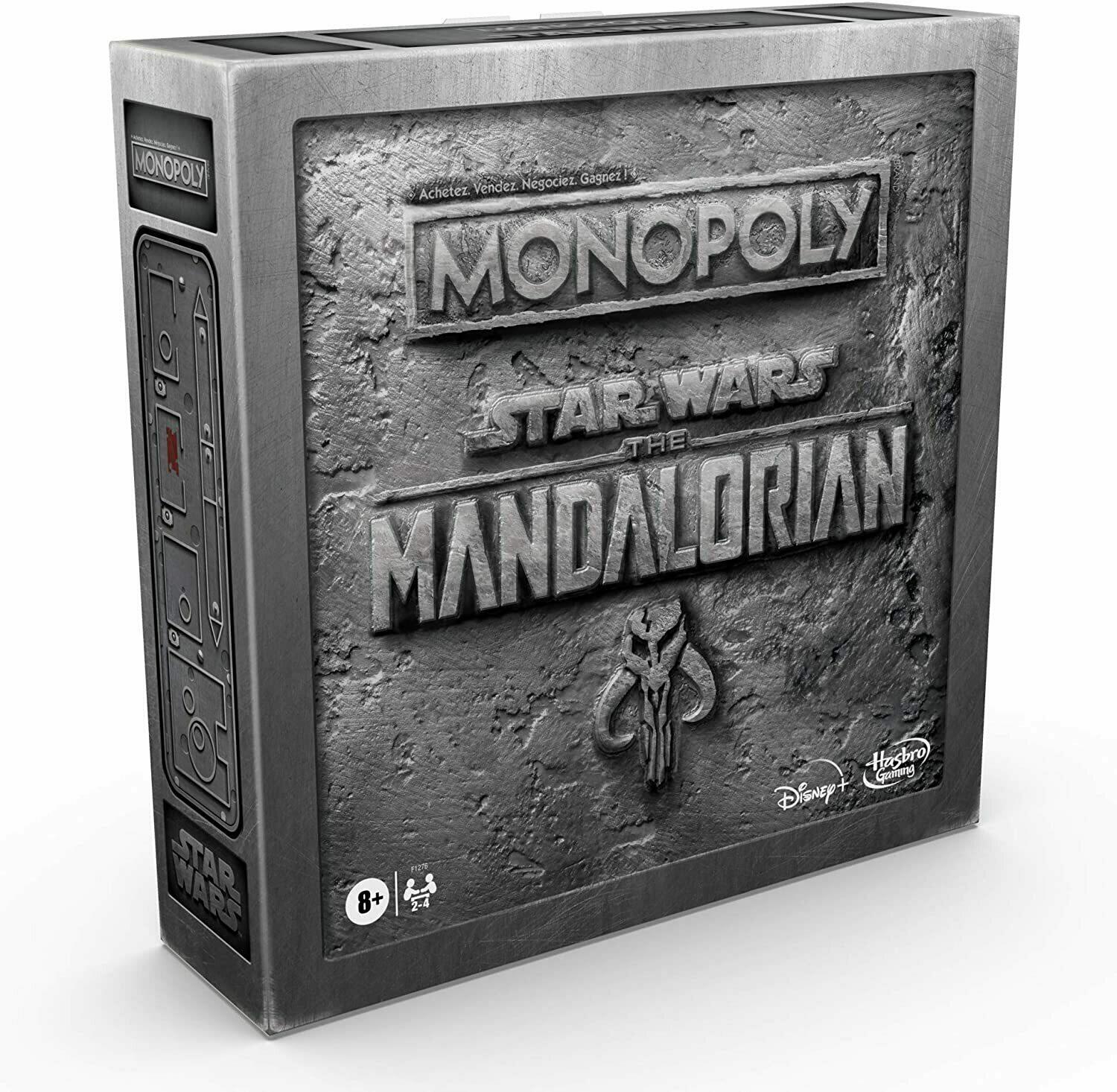 Monopoly: Star Wars - The Mandalorian Cover 3d