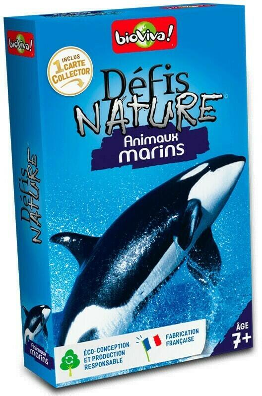 Défis Nature: Animaux Marins Cover 3d
