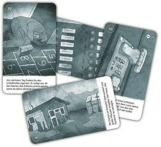 50 Clues: Escape Thriller - Le Pendule des Morts Cartes