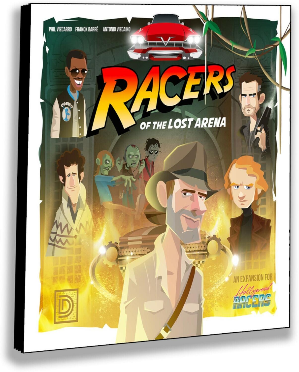 Hollywood Racers: Racers of The Lost Arena Cover 3d
