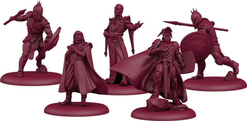 Le Trône de Fer: Le Jeu de Figurines - Héros Targaryen I Figurines