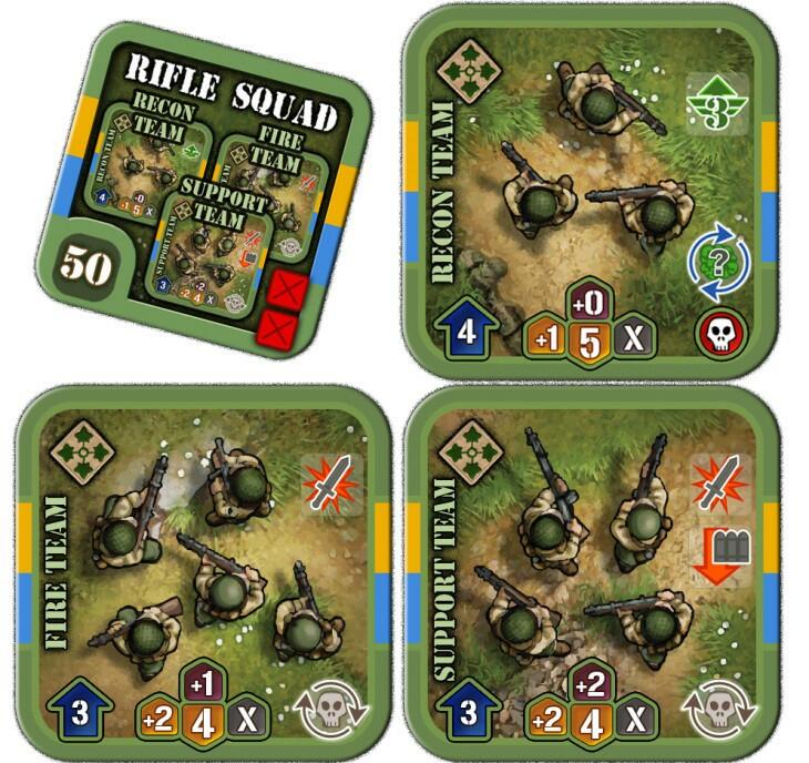 Heroes of Normandie: US Platoon Tuiles