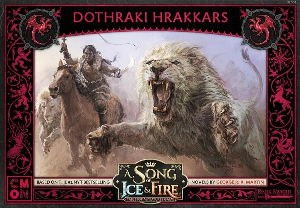 Le Trône de Fer: Le Jeu de Figurines - Hrakkars Dothraki Cover