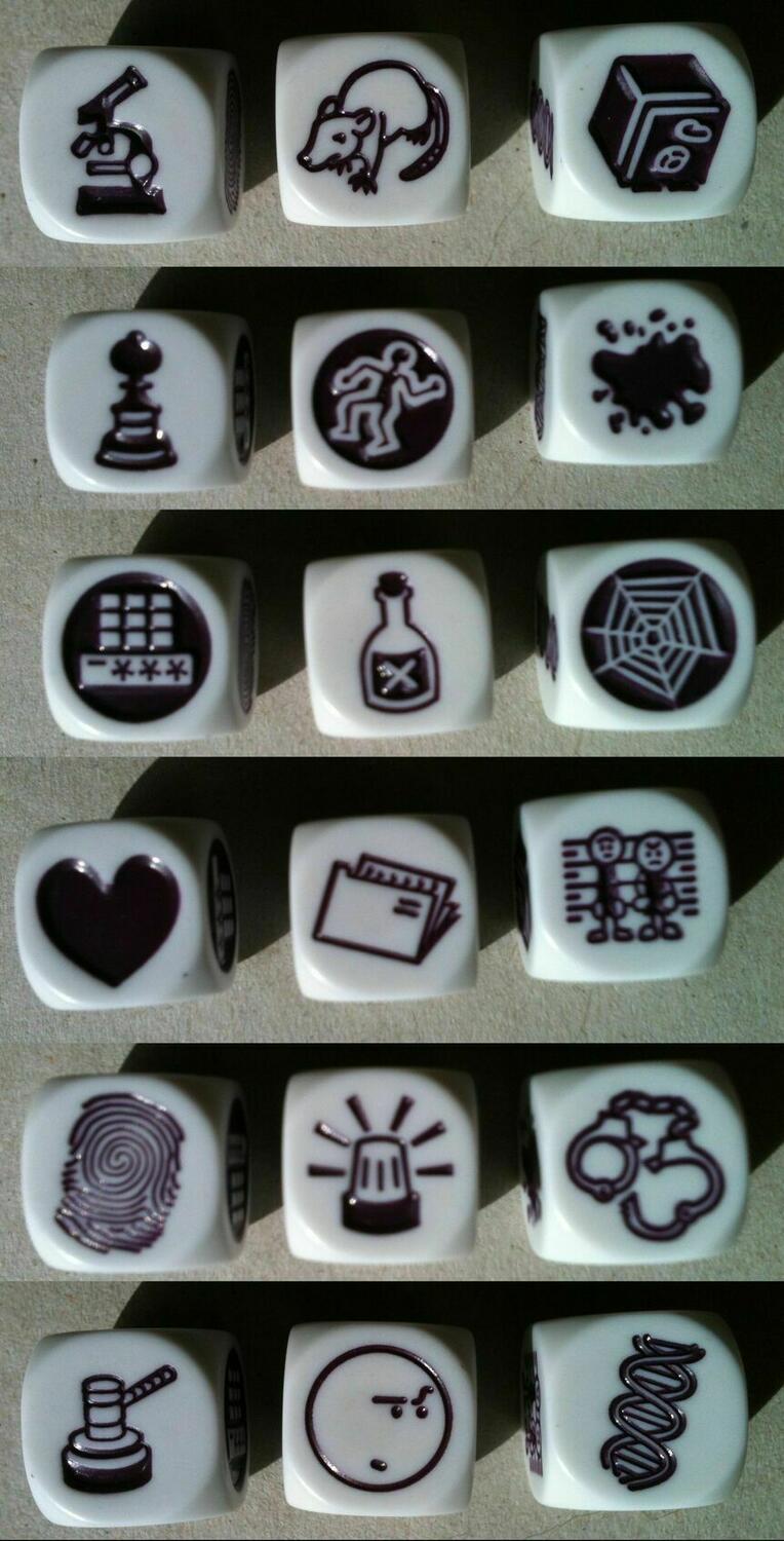 Rory's Story Cubes: Clues Des