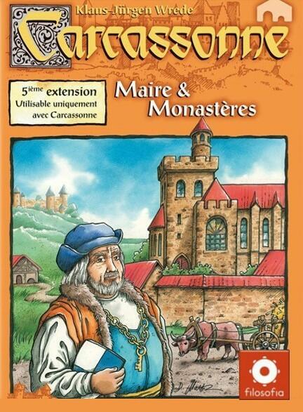 Carcassonne: Maire & Monastères 2010 Cover