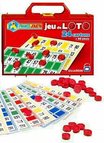 Jeu de Loto: 24 Cartons Eclate