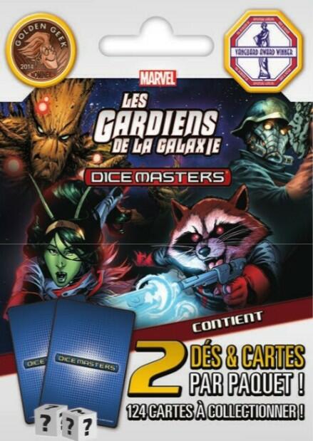 Dice Masters: Les Gardiens de la Galaxie - Booster Cover