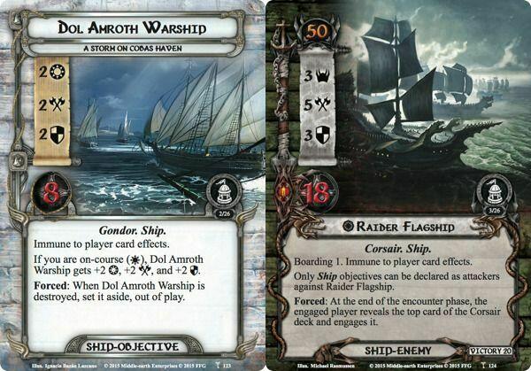 Le Seigneur des Anneaux: Le Jeu de Cartes - Une Tempête sur le Havre de Cobas Cartes