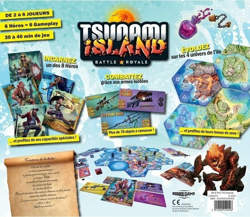 Tsunami Island: Battle Royale Back