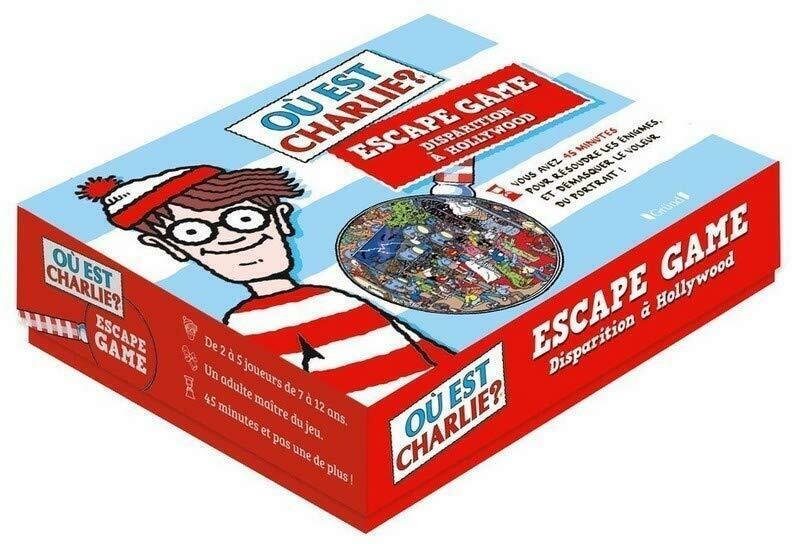 Escape Game: Où est Charlie ? Disparition à Hollywood Cover 3d