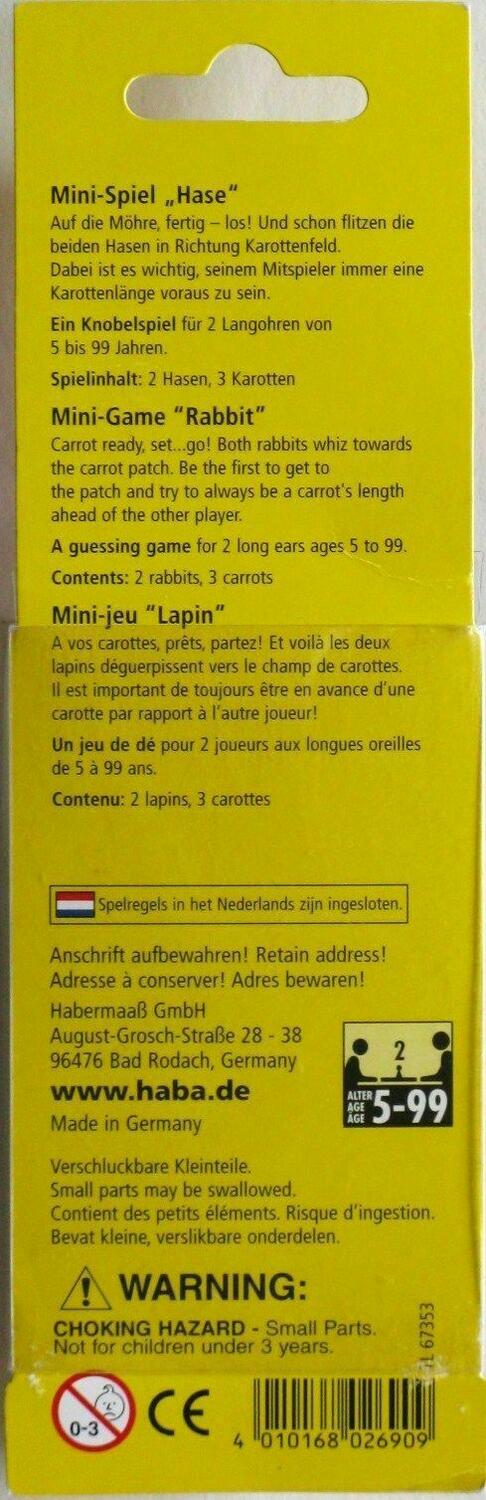 Mini-Spiel: Hasenknobelei Back