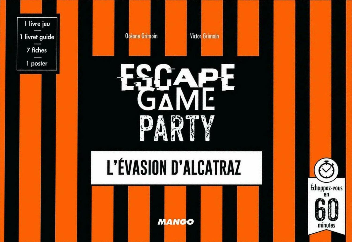 Escape Game Party: L'Evasion d'Alcatraz Cover