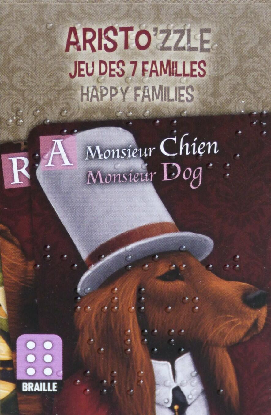 Aristo'zzle: Jeu des 7 Familles (Braille) Cover