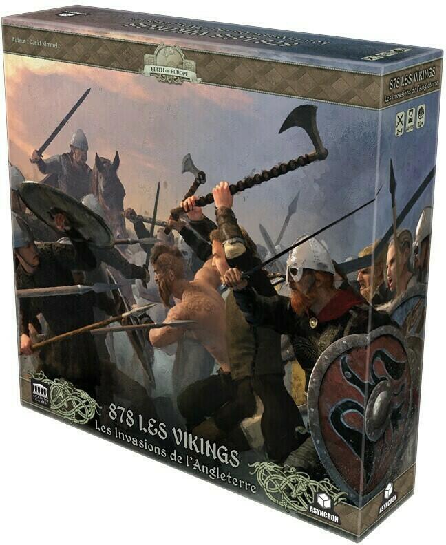 878: Les Vikings - Les Invasions de l'Angleterre Cover 3d