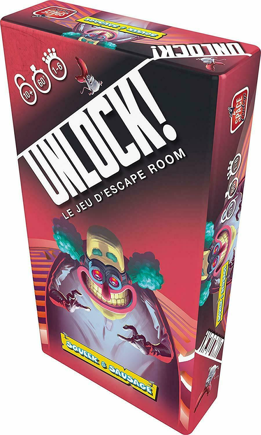 Unlock ! Squeek & Sausage Cover 3d
