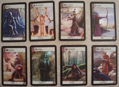 Adventure Party: Les Compagnons du Roi Norgal Cartes