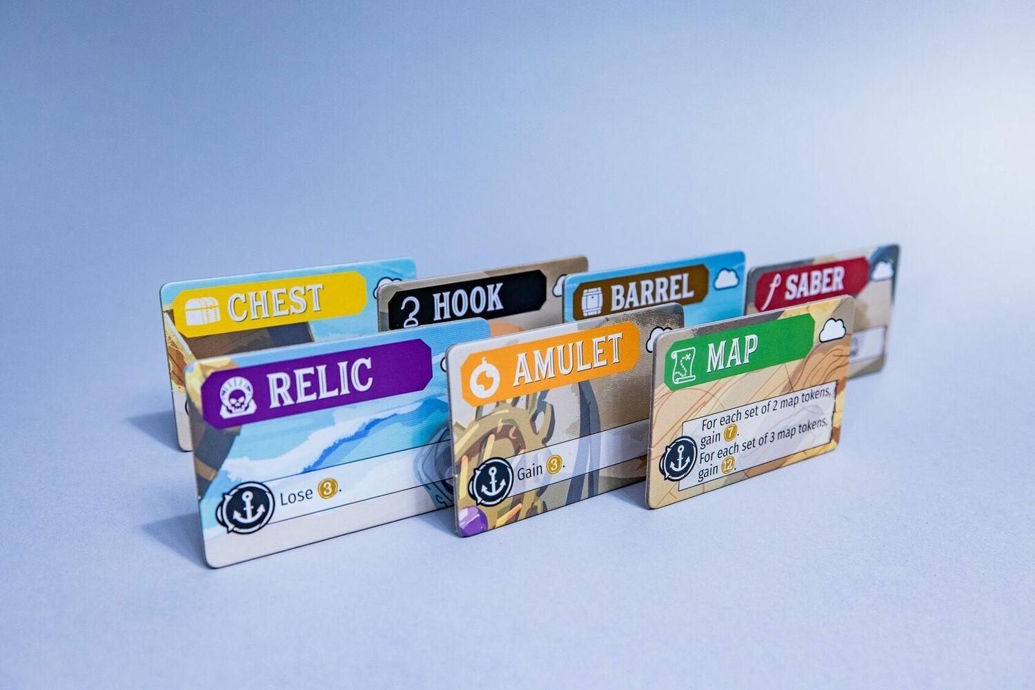 Libertalia: Les Vents de Galecrest Tuiles