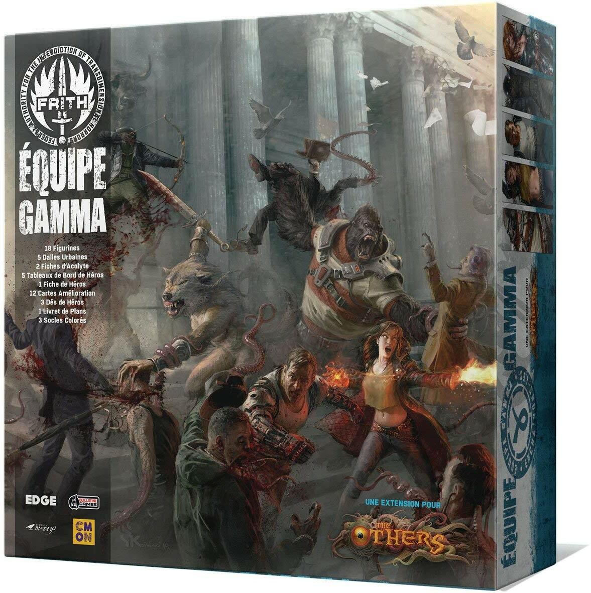 The Others: 7 Sins - Équipe Gamma Cover 3d