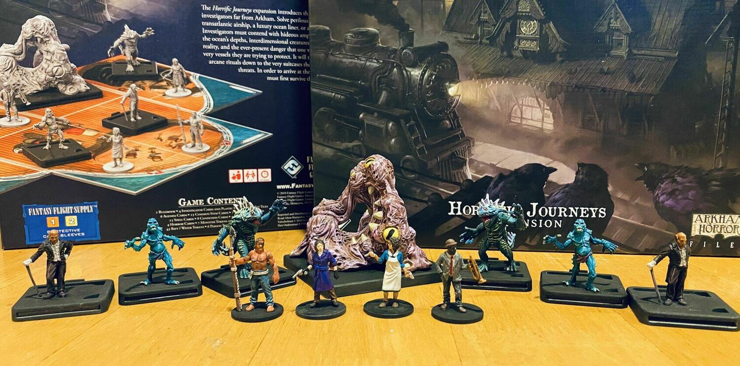 Les Demeures de l'Épouvante: Seconde Édition - Effroyables Excursions Figurines