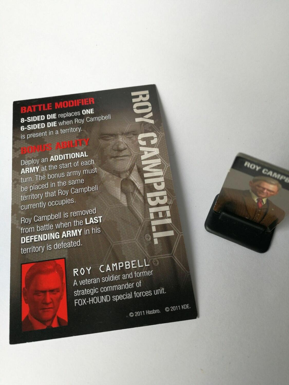 Risk: Metal Gear Solid - Collector's Edition Carte