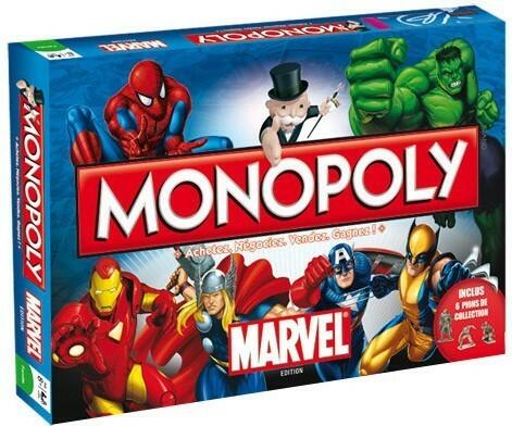 Monopoly: Marvel Cover 3d