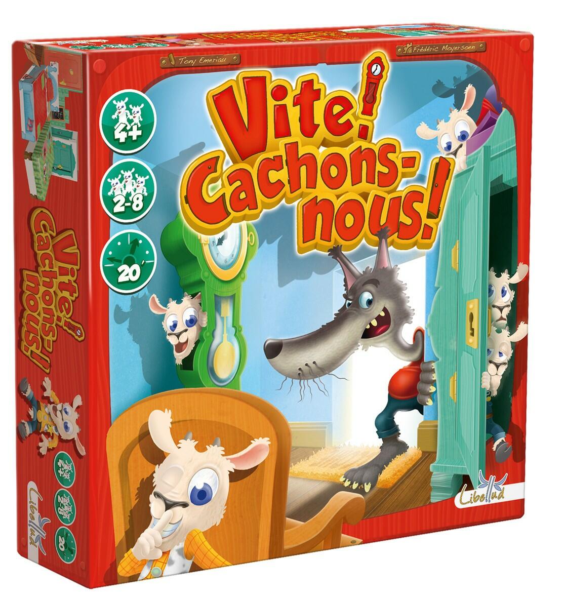 Vite ! Cachons-nous ! Cover 3d
