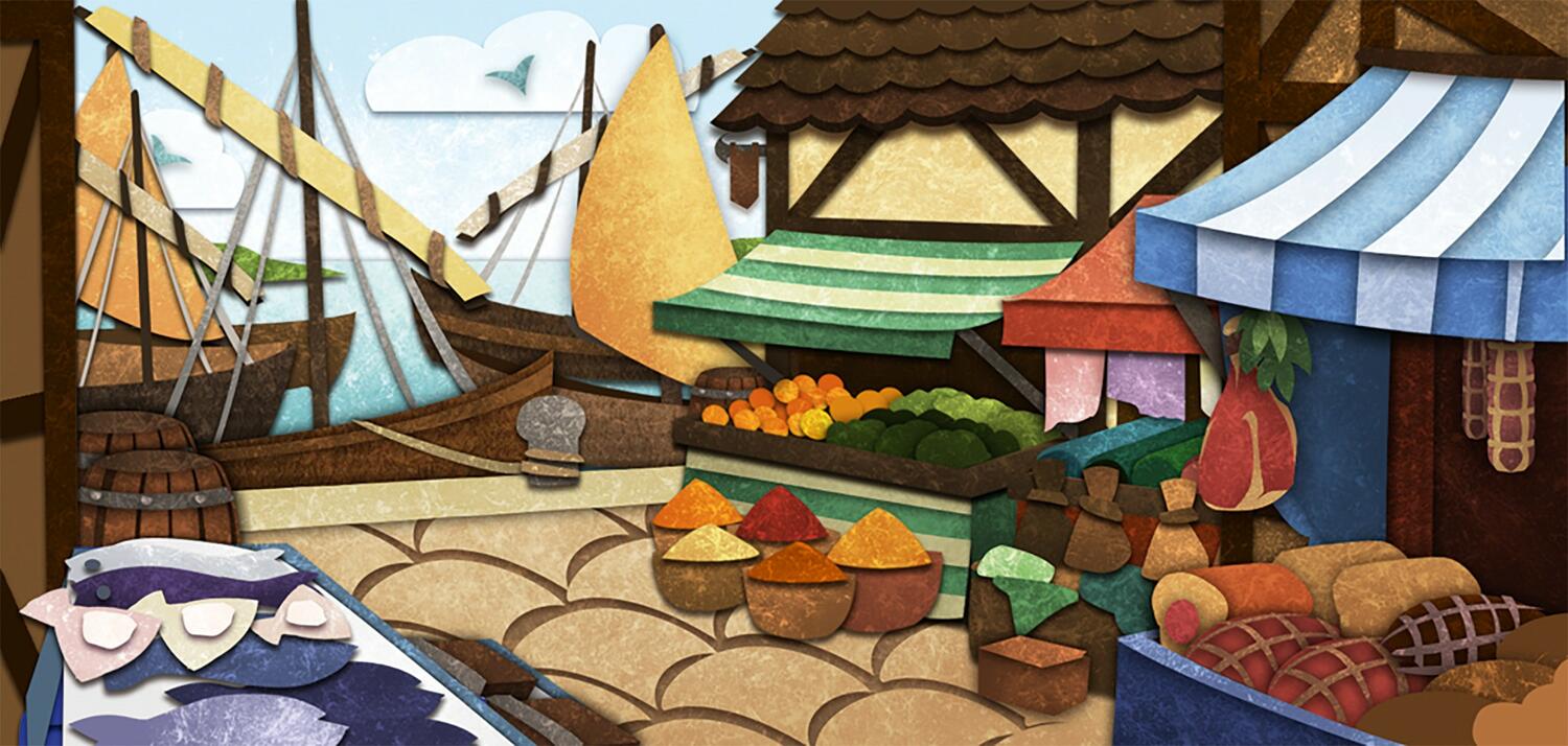 Paper Tales: Au-delà des Portes Artwork