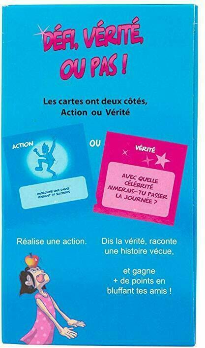 Défi, Vérité, ou Pas ! Exemple