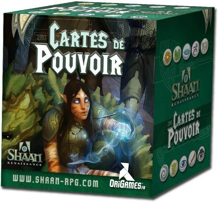 Shaan: Renaissance - Cartes de Pouvoir Cover 3d