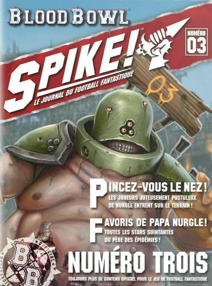 Blood Bowl: Le Jeu de Football Fantastique - Spike ! Numéro Trois Cover