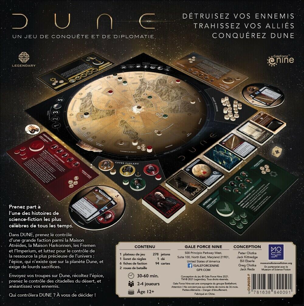 Dune: Un Jeu de Conquête et de Diplomatie Back