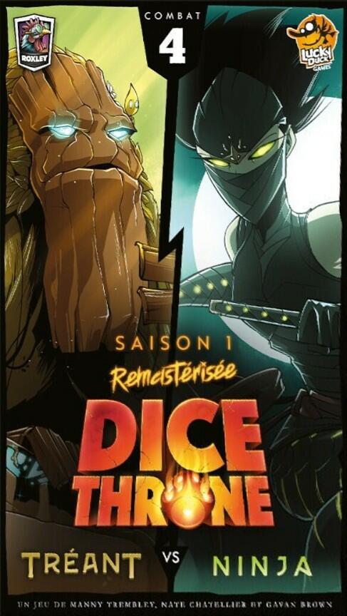 Dice Throne: Saison 1 - Tréant vs Ninja Cover