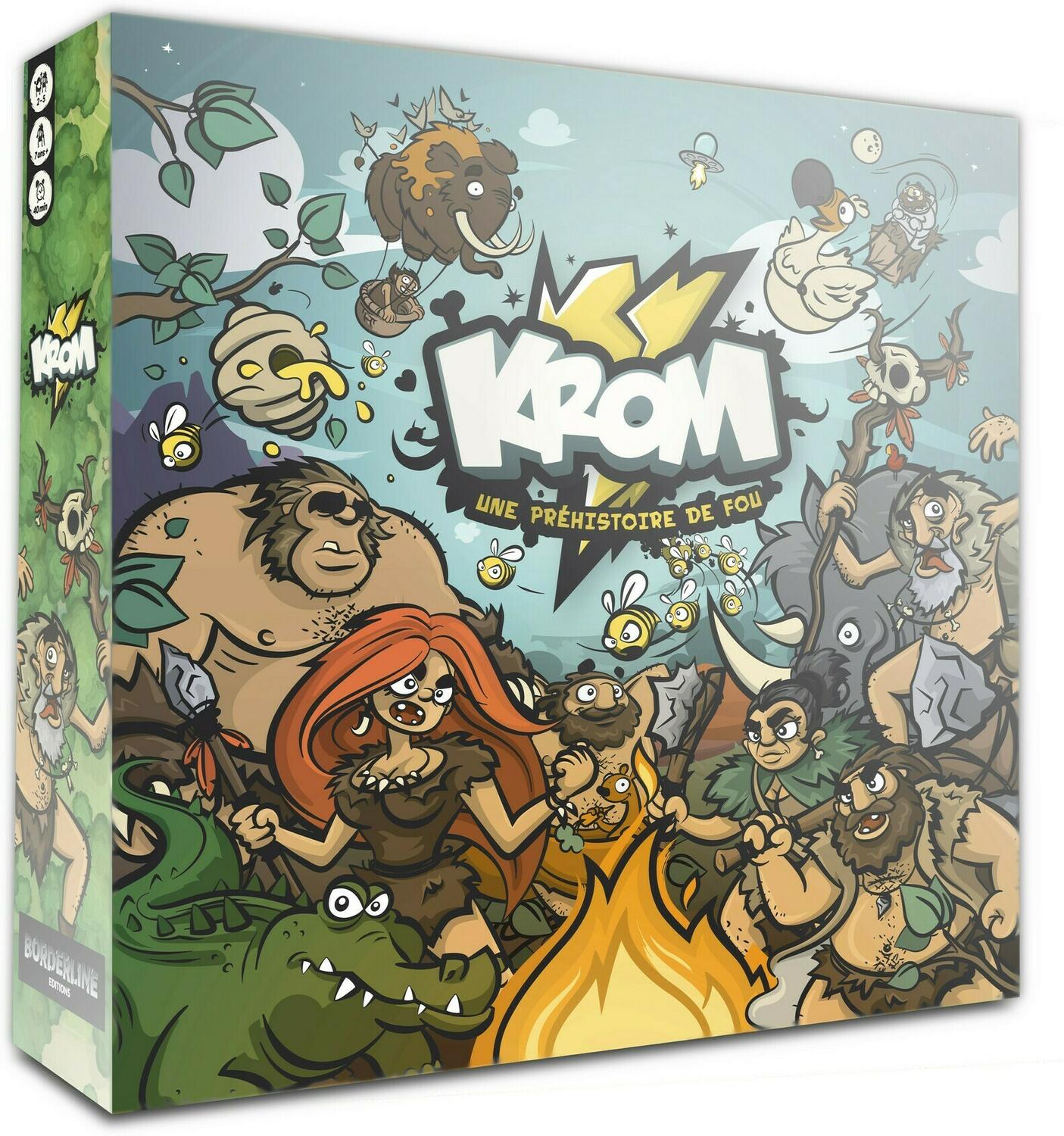 Krom: Une Préhistoire de Fou Cover 3d