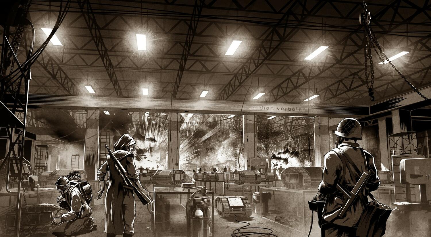 V-Commandos: Secret Weapons Artwork