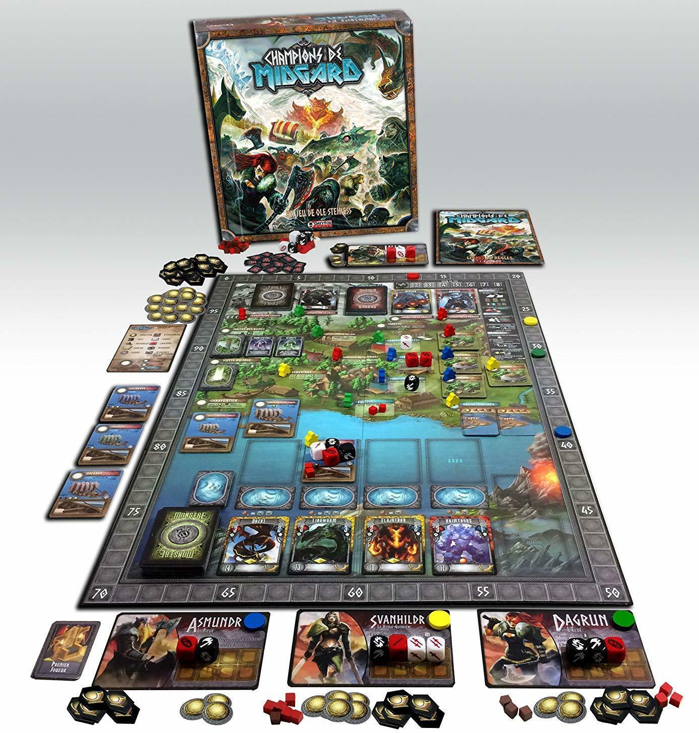 Champions de Midgard Eclate