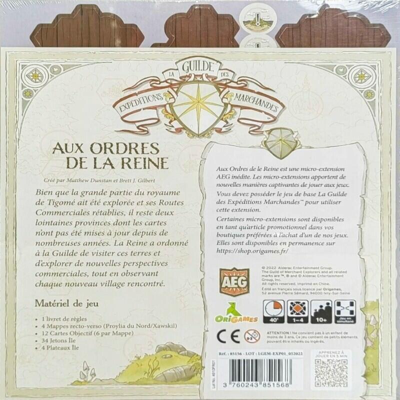 La Guilde des Expéditions Marchandes: Aux Ordres de la Reine Cover