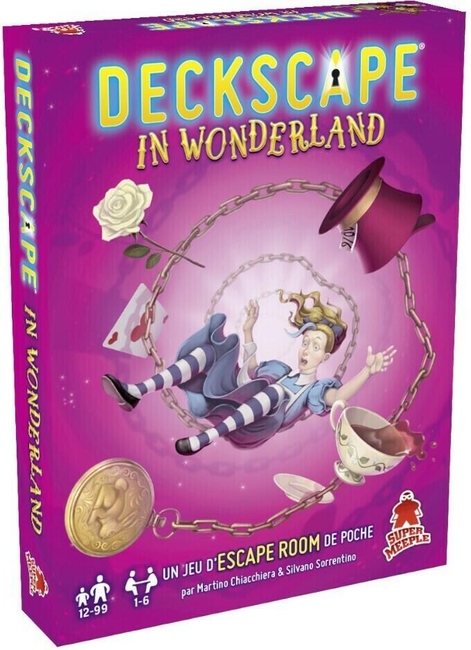 Deckscape: In Wonderland Cover 3d