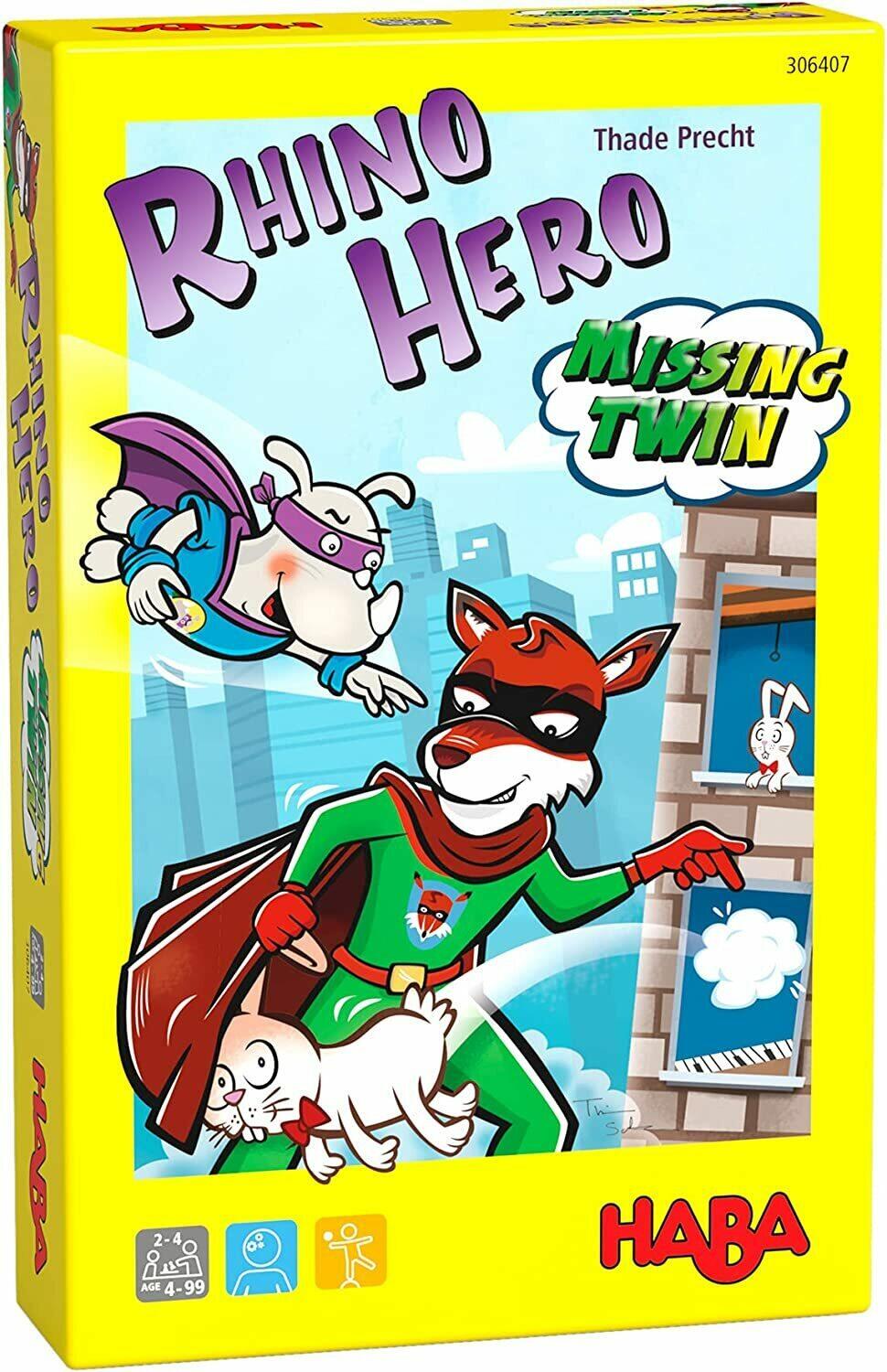 Rhino Hero: Missing Twin Cover 3d
