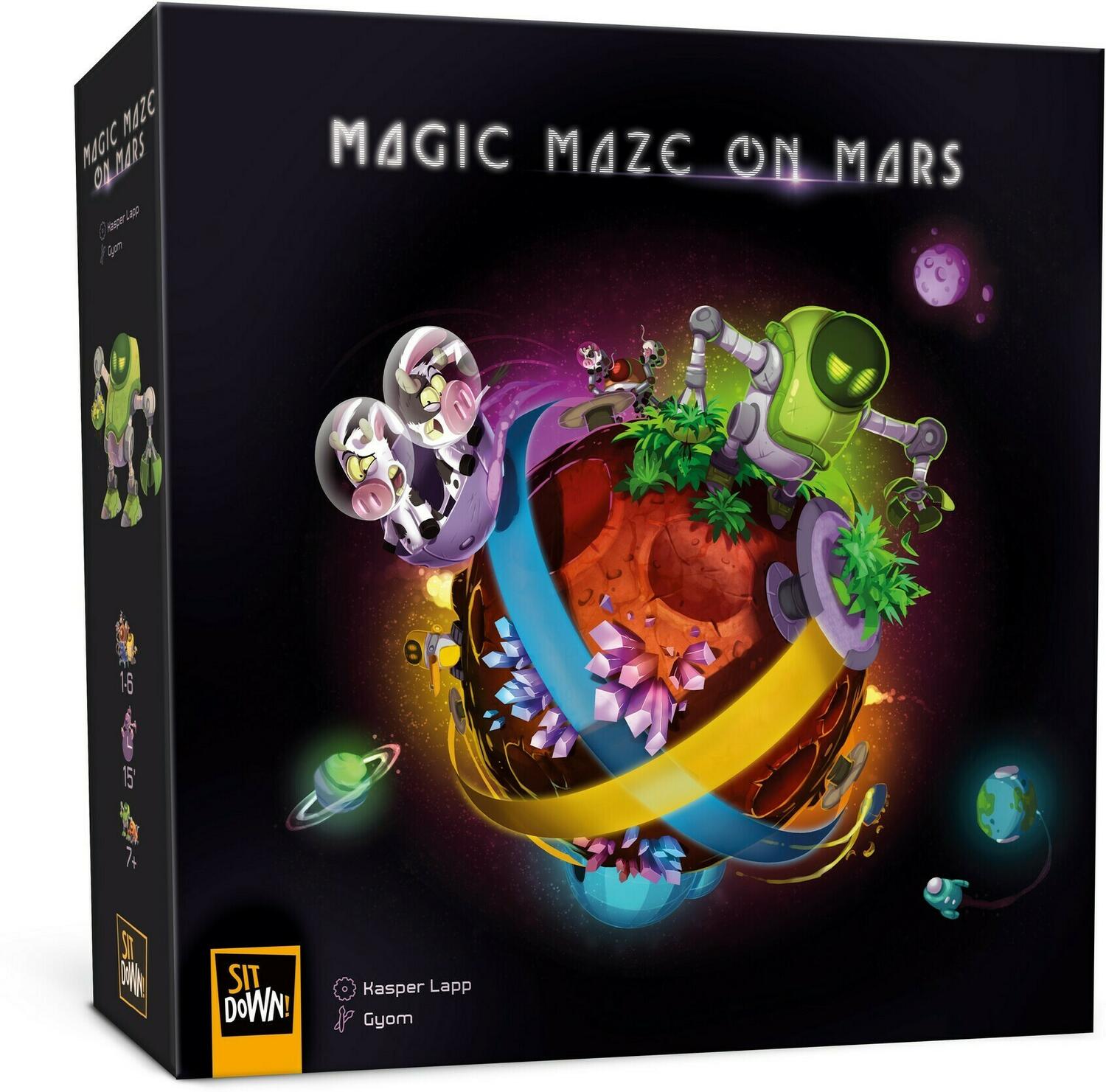 Magic Maze on Mars Cover 3d