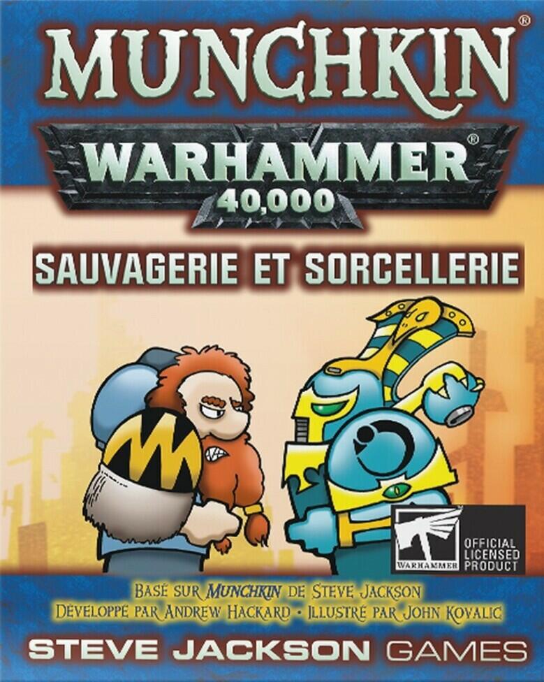 Munchkin: Warhammer 40,000 - Sauvagerie et Sorcellerie Cover