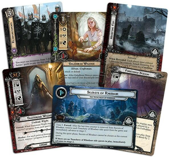 Le Seigneur des Anneaux: Le Jeu de Cartes - La Perfidie du Rhudaur Cartes