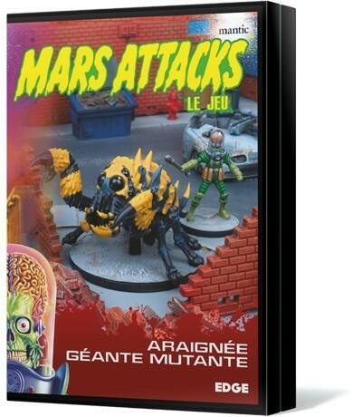 Mars Attacks: Le Jeu - Araignée Géante Mutante Cover 3d