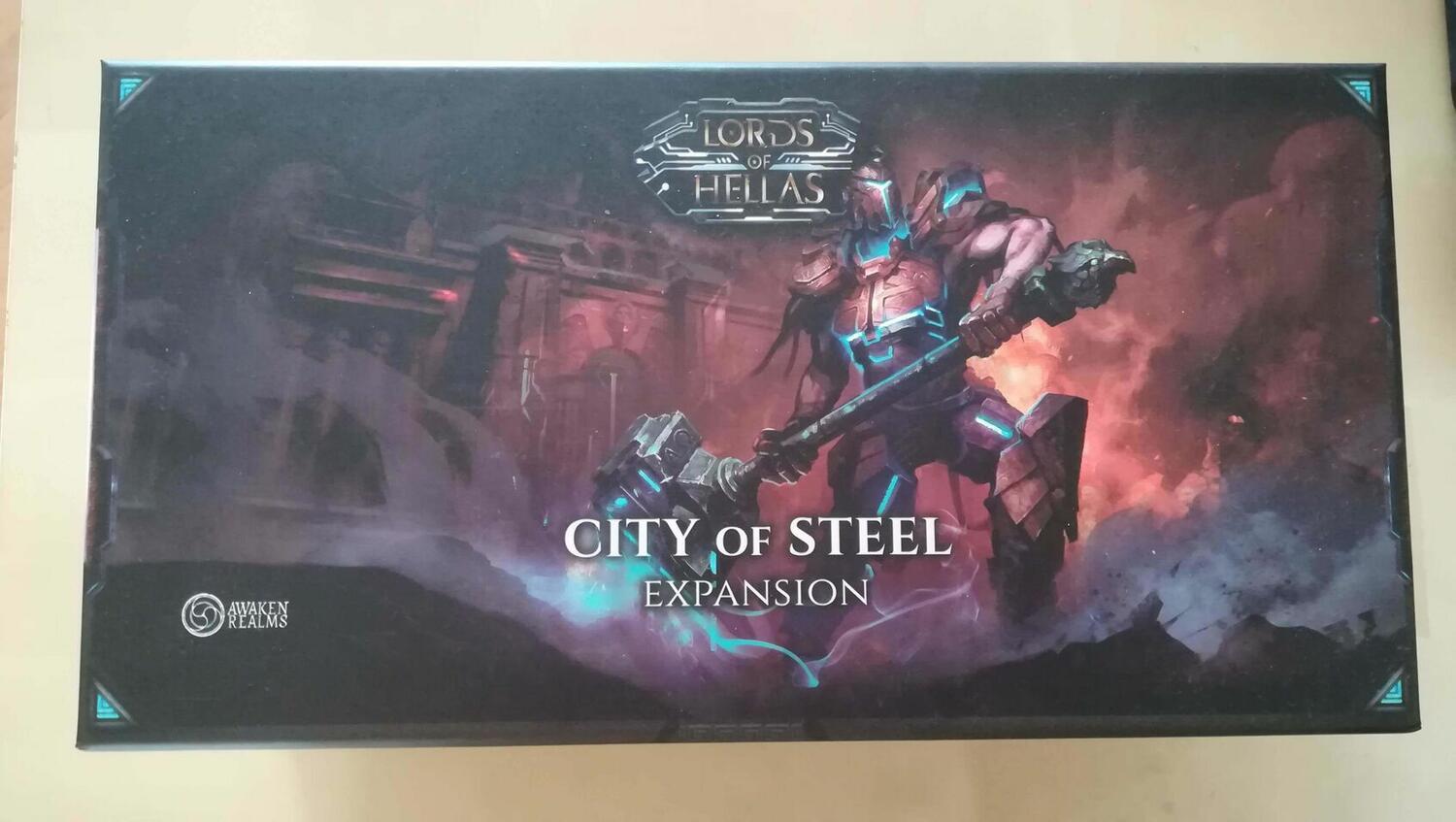 Lords of Hellas: City of Steel Cover 3d