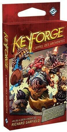 Keyforge: L’Appel des Archontes Cover 3d
