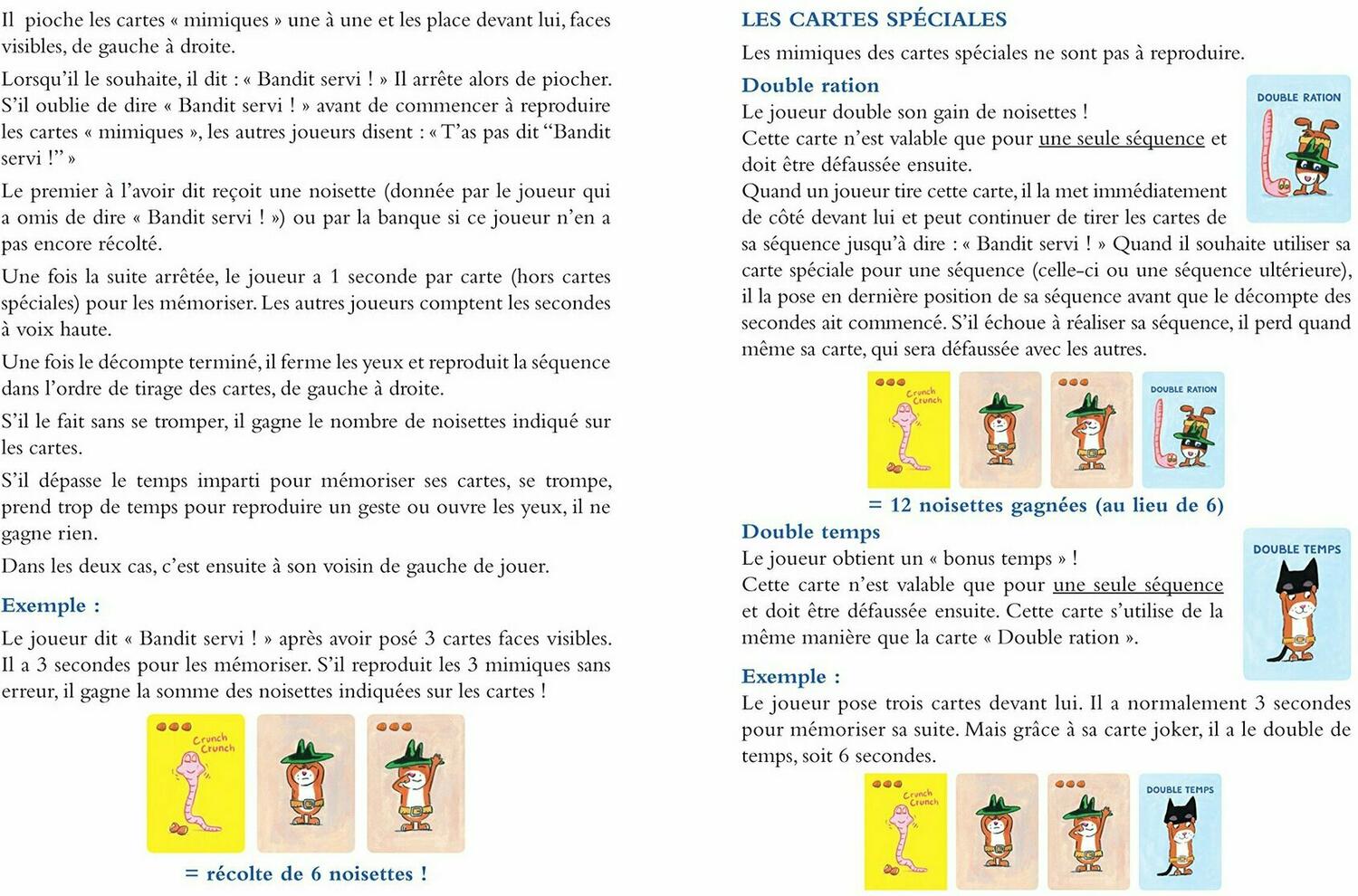 Haut les Pattes ! Règle