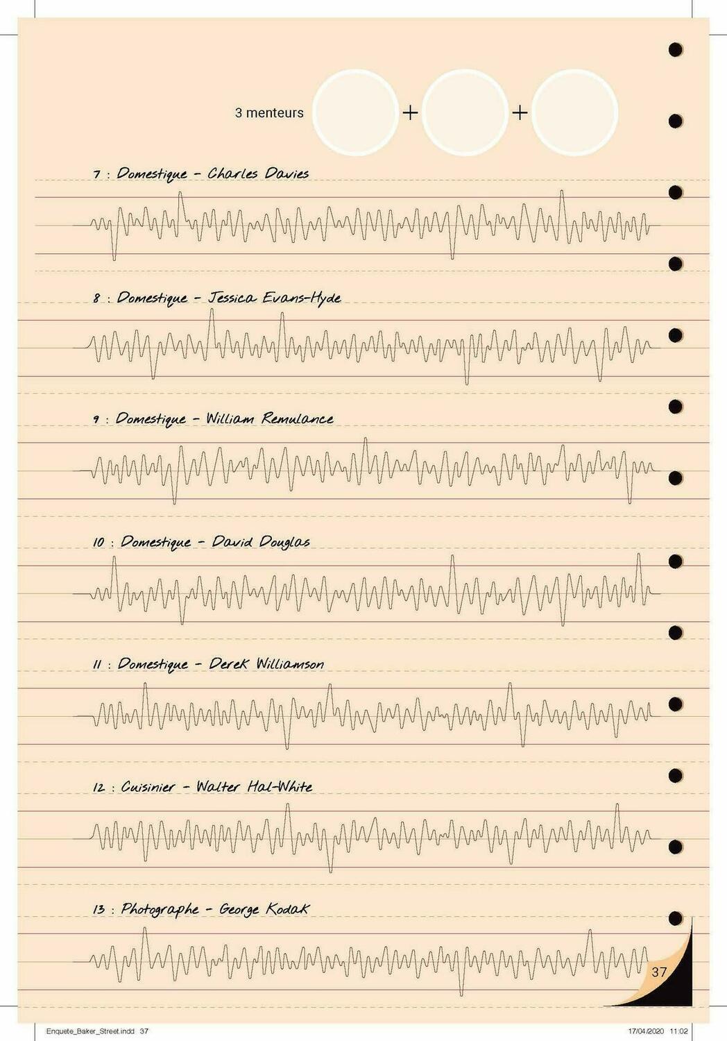 Escape Game: Enquête à Baker Street Page